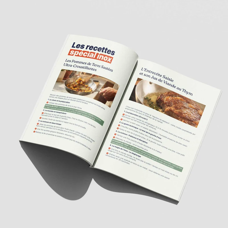 Le Guide Pratique de l'Inox (Offert avec votre poêle)