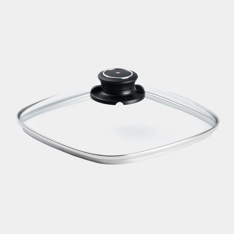 Square Tempered Glass Lid