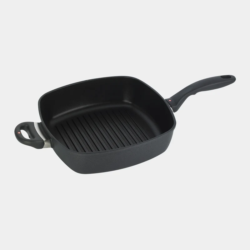XD Nonstick 11" x 11" Deep Square Grill Pan | Made in Switzerland