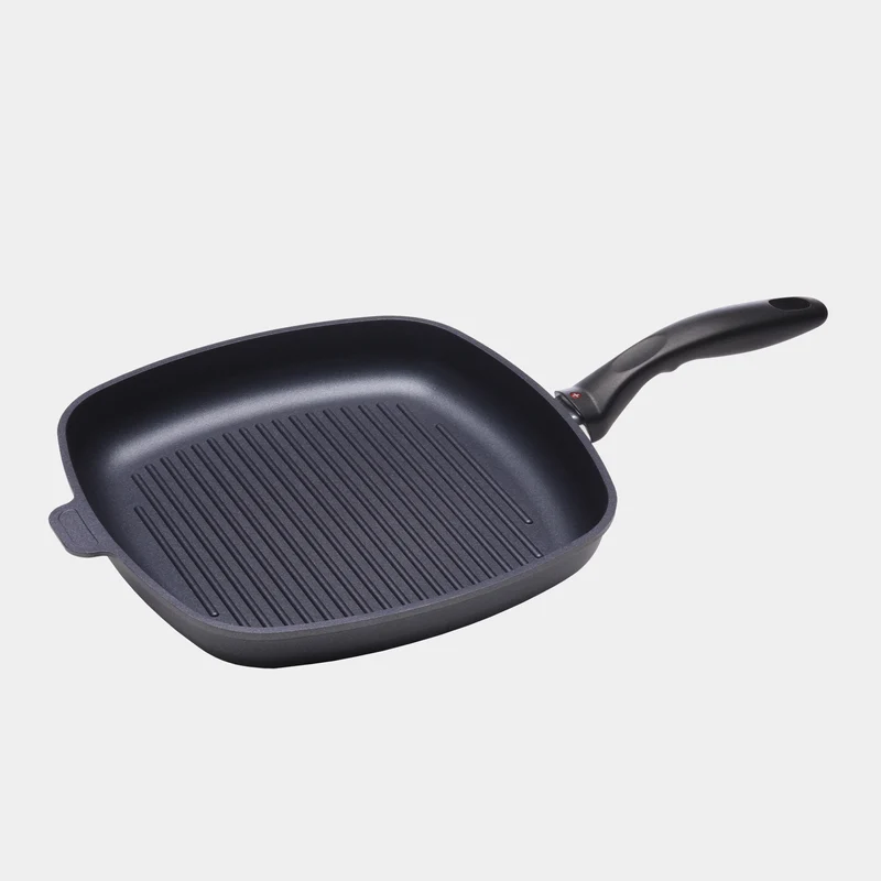 HD Nonstick 11" x 11" Square Grill Pan - Induction | Made in Switzerland
