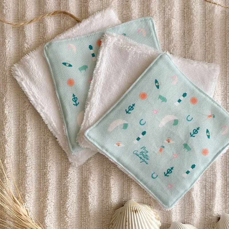 Cotons démaquillants lavables - Lingettes en bambou