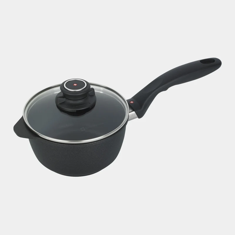 XD Nonstick Saucepan with Glass Lid | Made in Switzerland