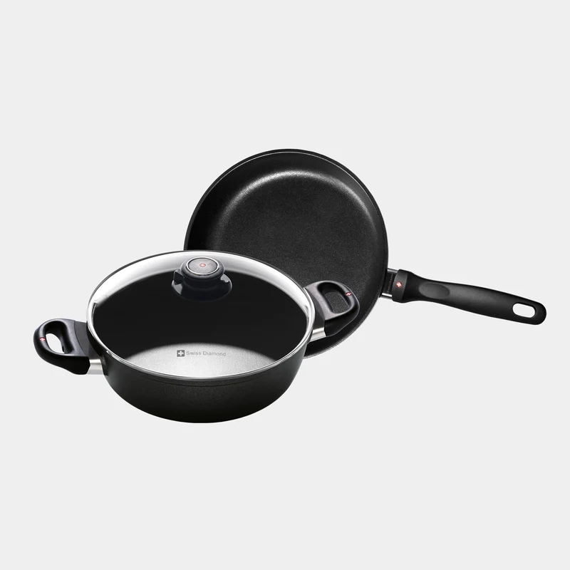 XD Nonstick 3-Piece Set - Fry Pan & Casserole - Induction | Made in Switzerland