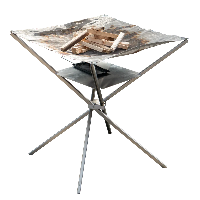 Raclette-Grill Platte zu Highfire Feuernetz