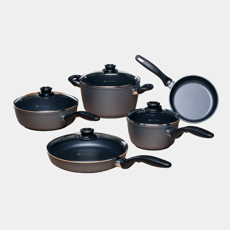 HD Nonstick 9-Piece Set - Kitchen Essentials Set | Made in Switzerland