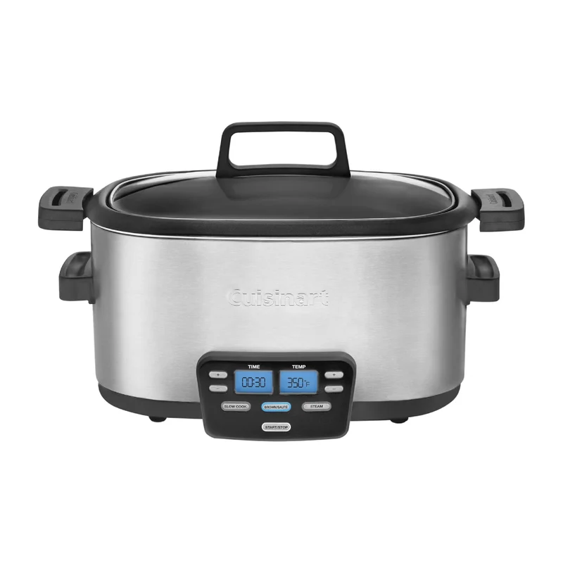 Cuisinart Olla Multiuso Eléctrica 3 en 1 5.7 Litros, MSC600