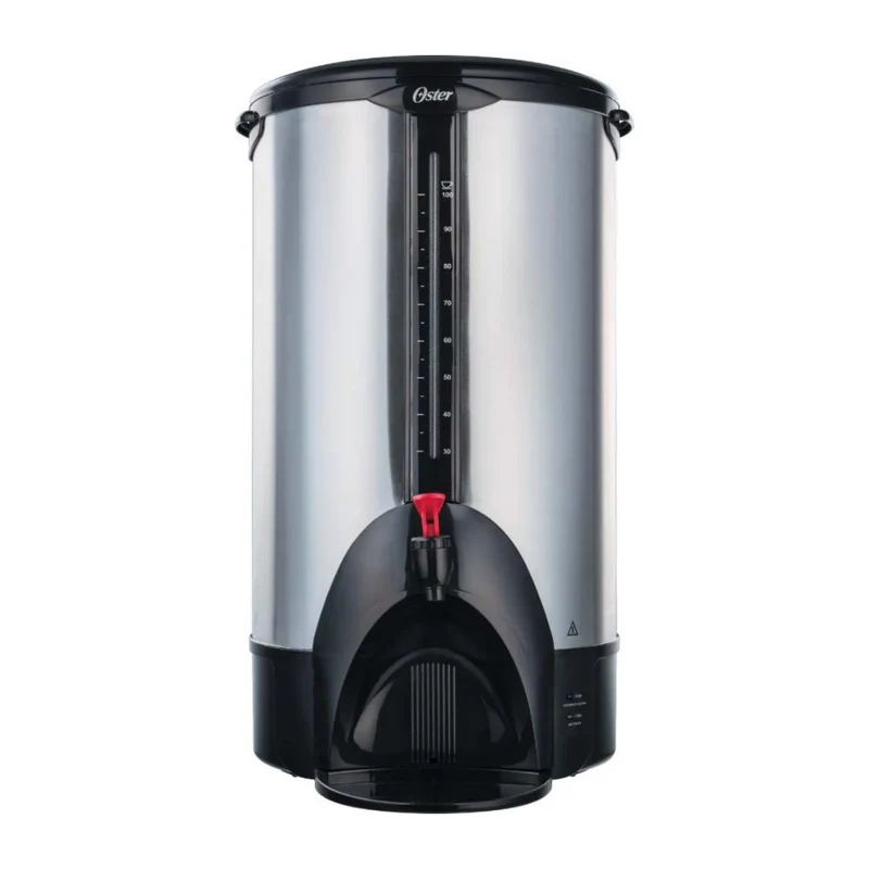 Oster Percolador de Acero Inoxidable 100 Tz. BVSTDC3394