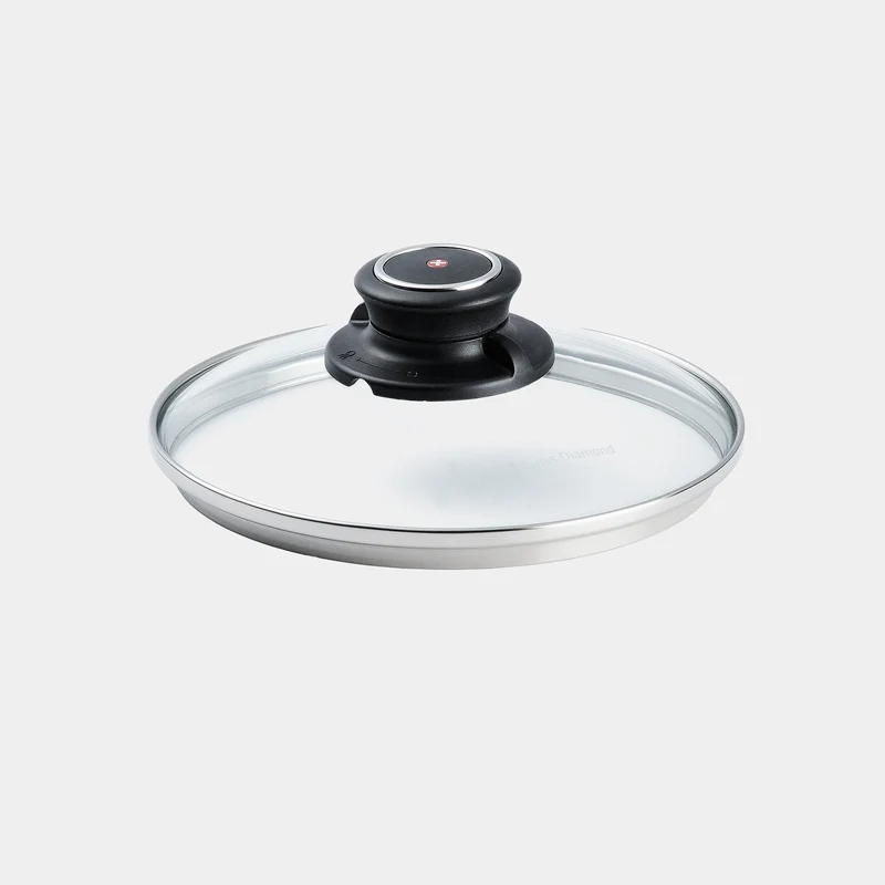 Deckel aus gehärtetem Glas