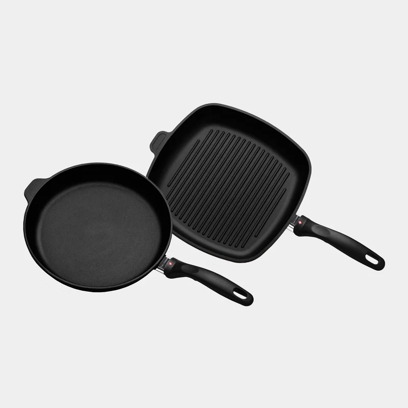 XD Antihaft-Set, 2-teilig – Bratpfanne und Grillpfanne