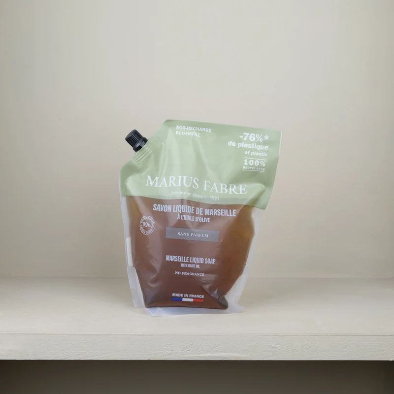 Recharge savon de Marseille liquide 1L