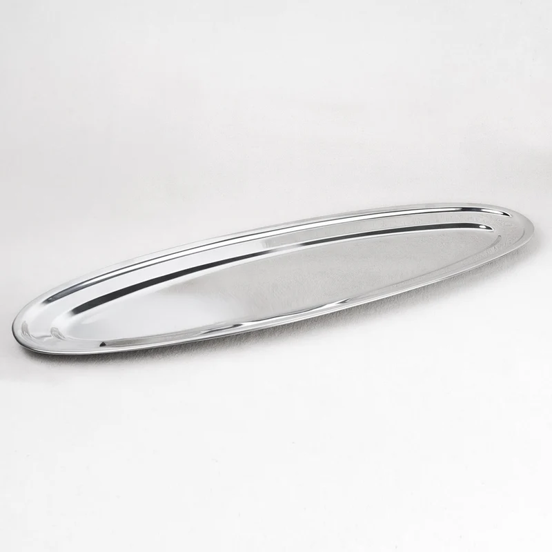 Torpilleur plat inox 70cm