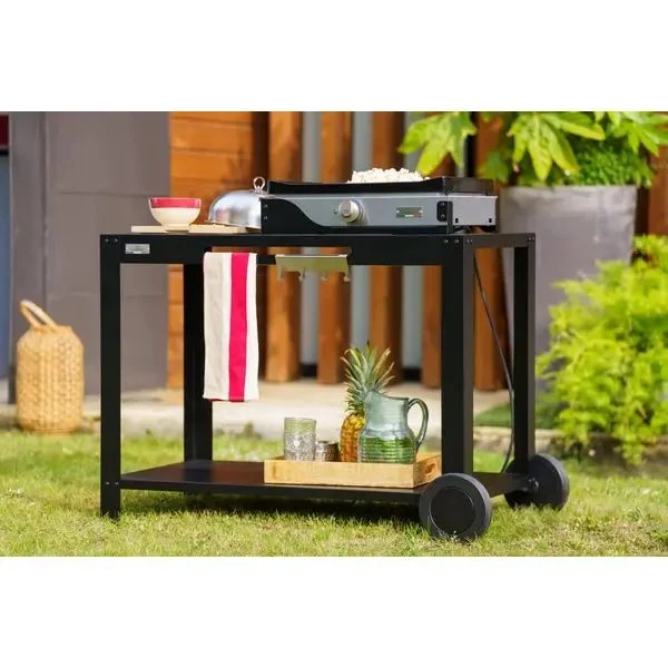 Table desserte 110 XL Noire