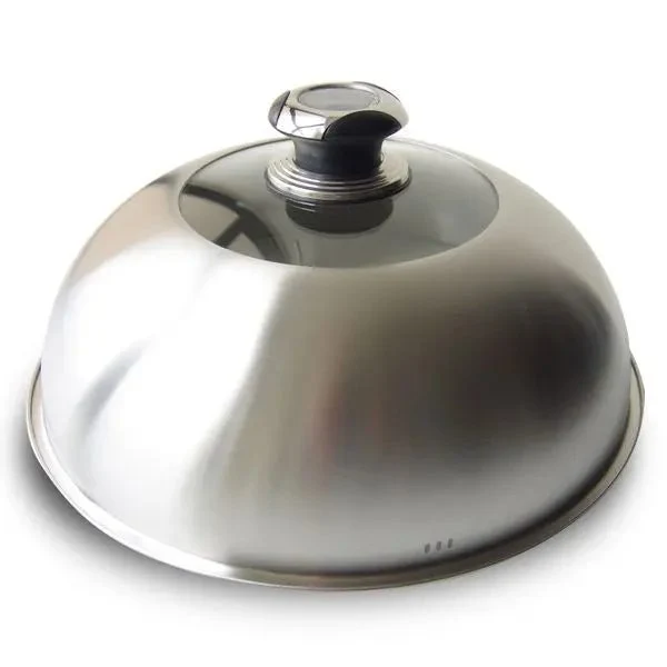 Cloche Inox thermomètre