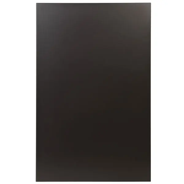 Plaque murale Unie Noire L80 H120