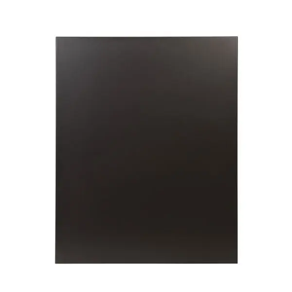Plaque murale Unie Noire L80 H100