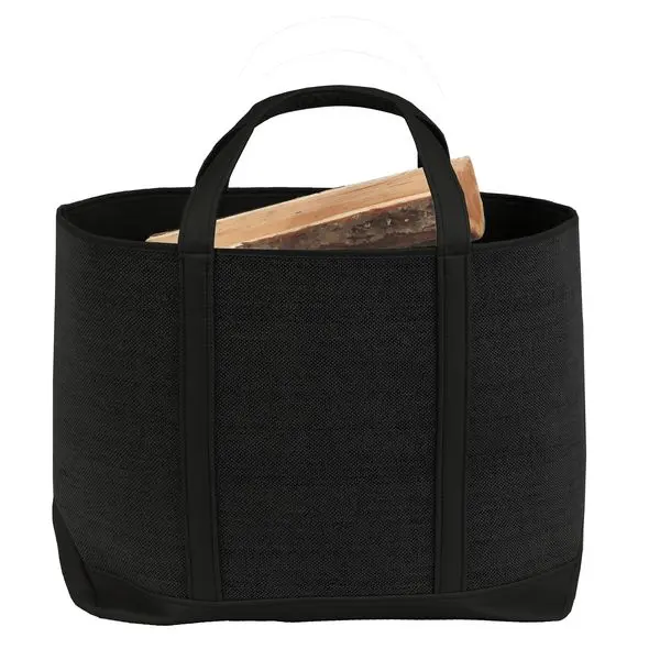 Sac à bûches Belhara Noir