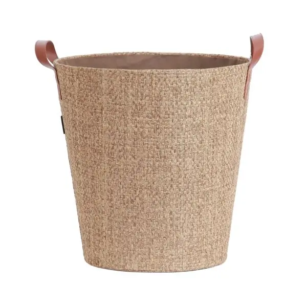 Panier à bûches et à granulés Campa rond