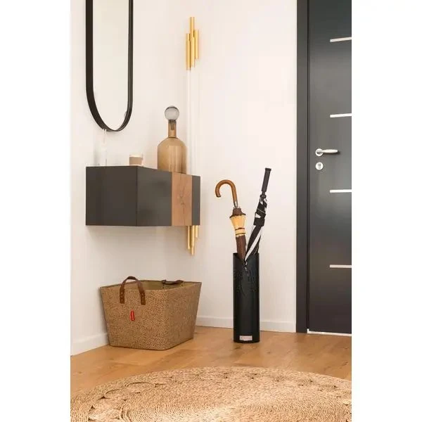 Porte-accessoires Essentiel rond Noir