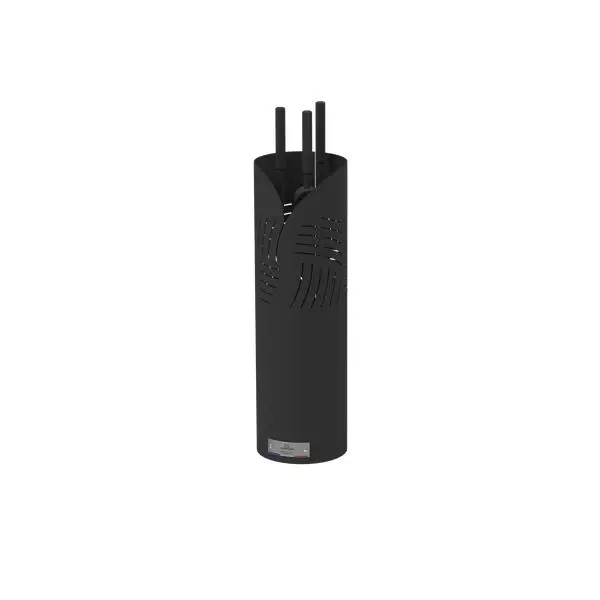 Serviteur Essentiel rond Noir