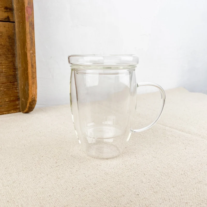Tisanière en verre borosilicate 0,45L