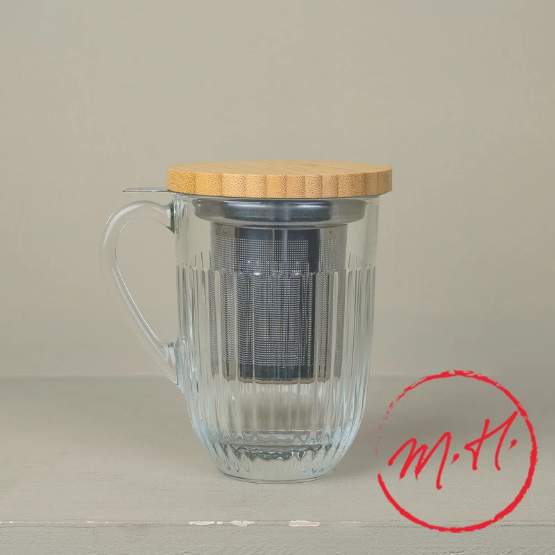 Tisanière en verre