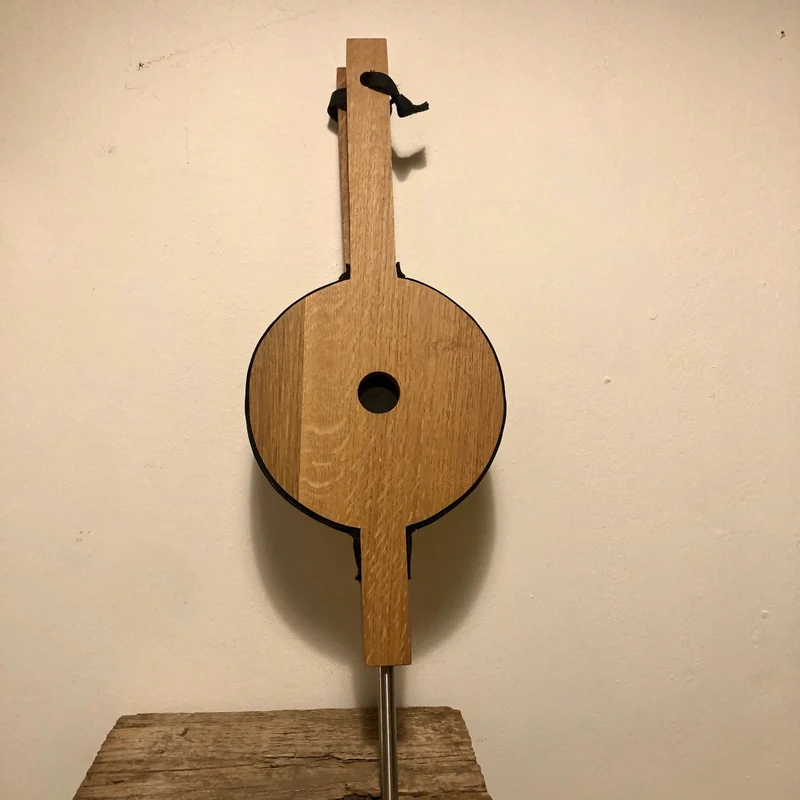 Soufflet contemporain bois naturel