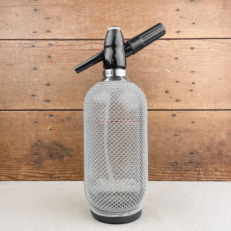 Siphon à eau de Seltz 1L grillagé