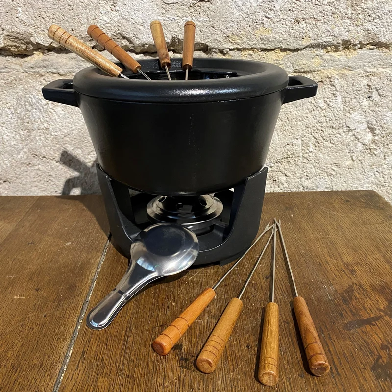 Service à fondue bourguignonne / savoyarde