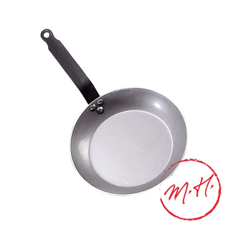 Poêle acier ronde De Buyer