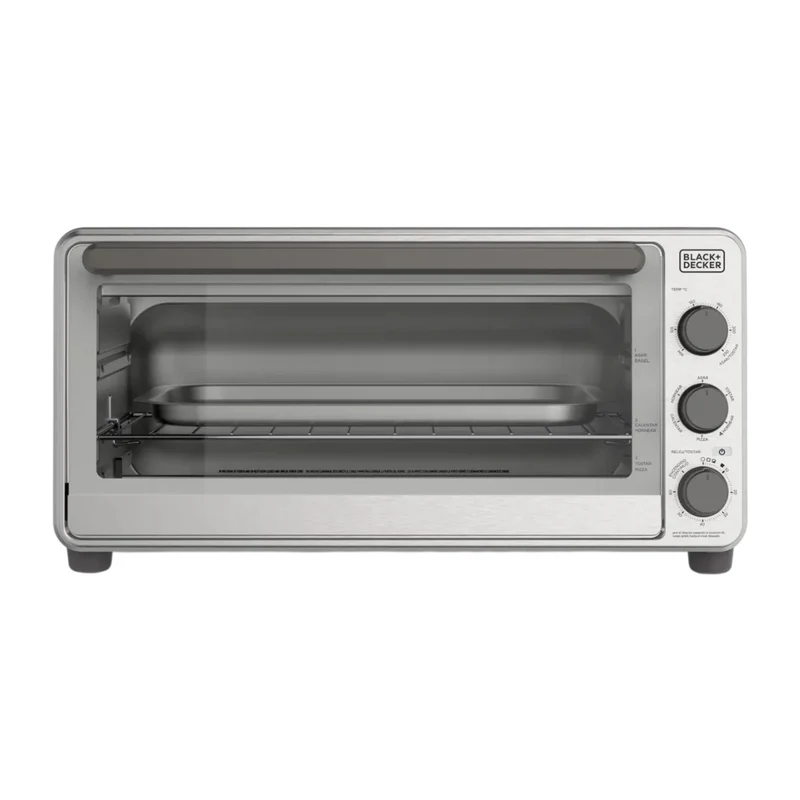 Black & Decker Horno Tostador de Convección Extra Ancho 12 Rebanadas, TO8230-0GDLA