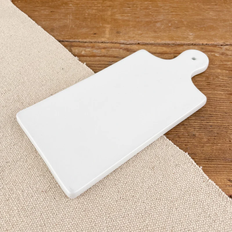 Planche à collations en porcelaine