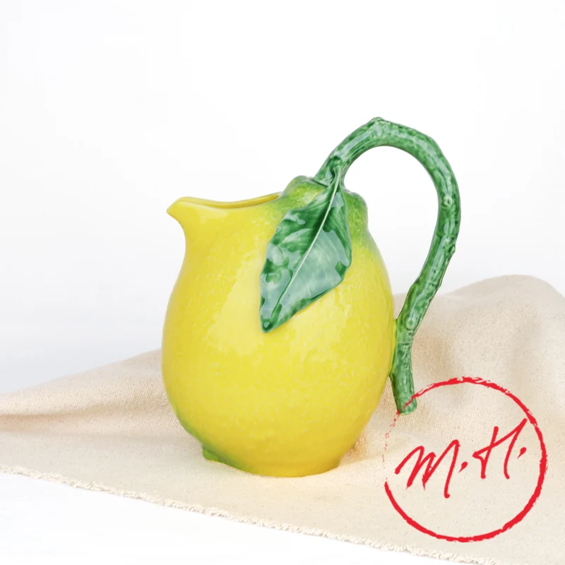 Carafe citron Bordallo Pinheiro