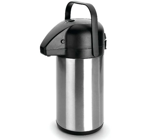 Pichet à pompe 2,2L inox