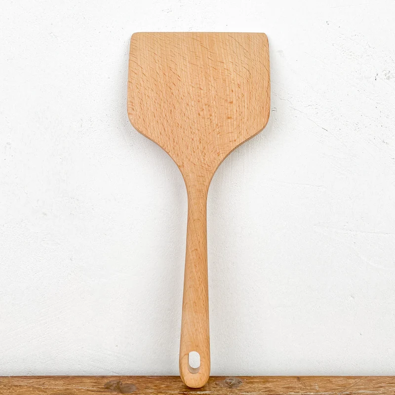 Pelle à poisson en bois