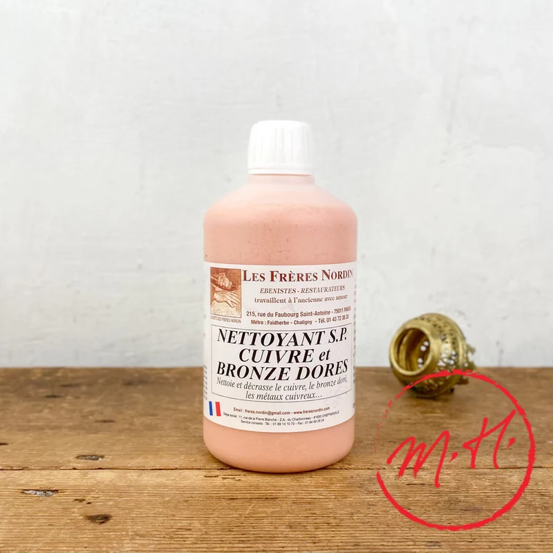 Nettoyant S.P. cuivre et bronze dorés