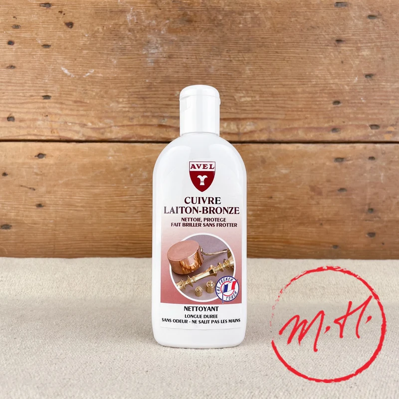 Nettoie et protège Cuivre Laiton Bronze 250 mL Avel