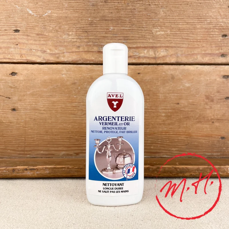 Nettoie et protège Argenterie Vermeil Or 250 mL Avel