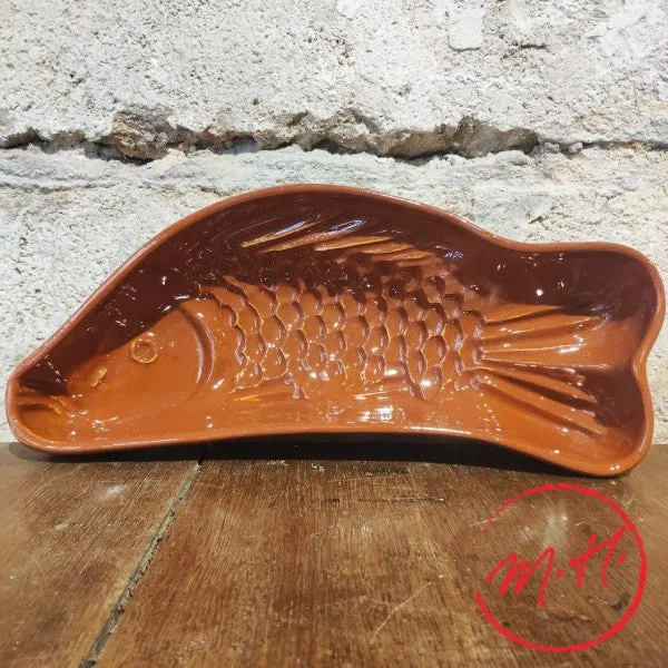 Moule en terre cuite poisson