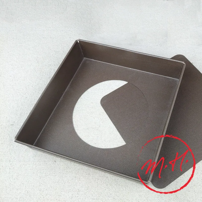 Moule à manqué carré à fond mobile