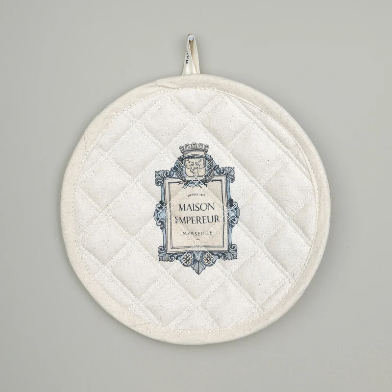 Manique ronde blason Maison Empereur
