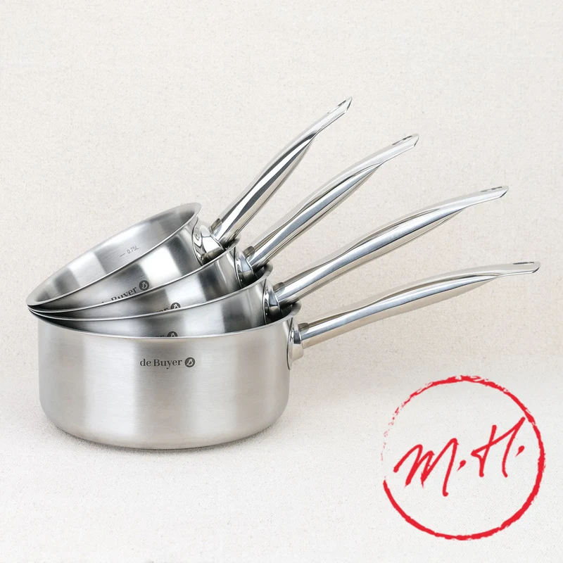 Lot de 4 casseroles Prim'Appety De Buyer