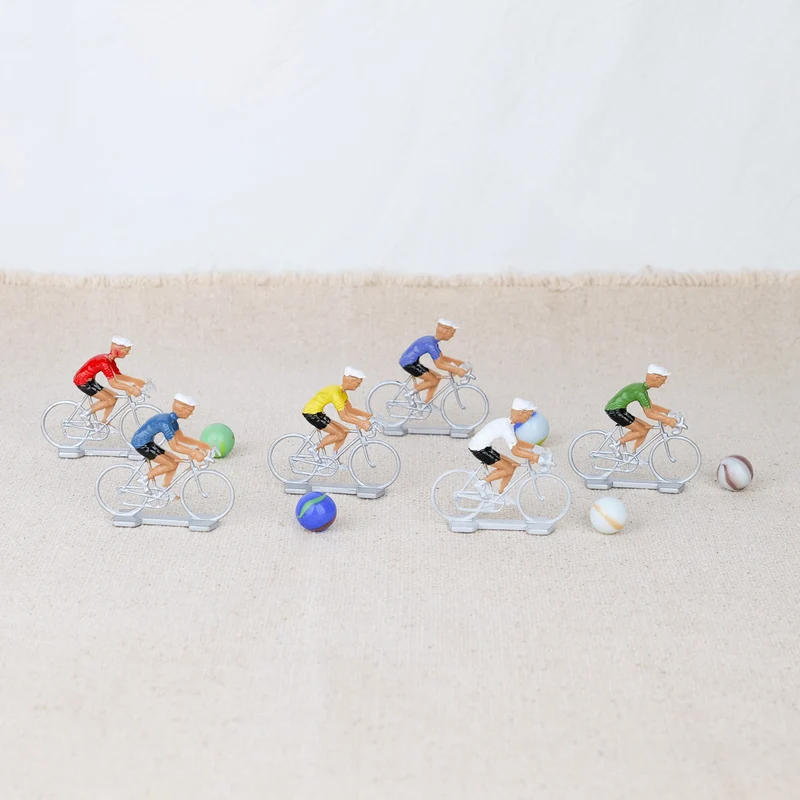 Jeu de billes cyclistes