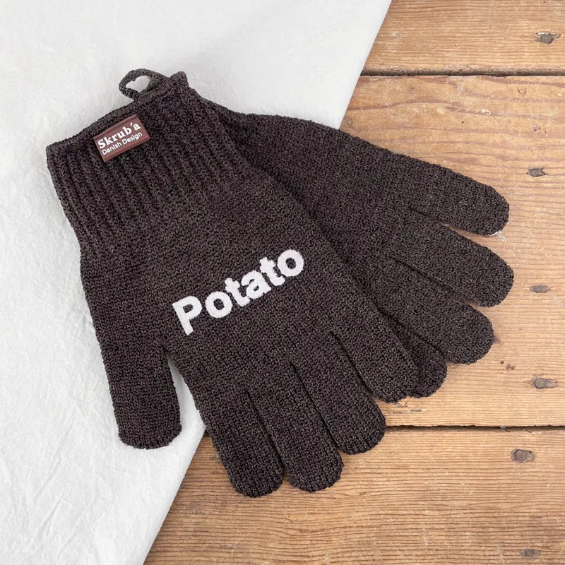 Gants éplucheurs à pommes de terre