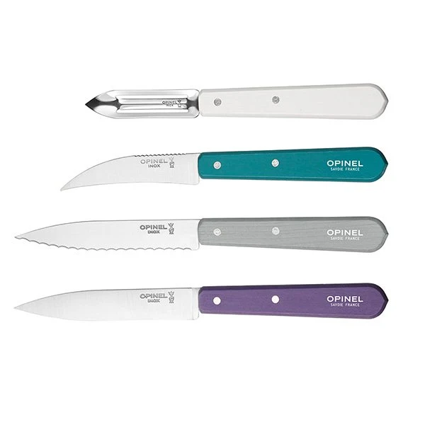 Coffret 4 couteaux Essentiels Art Déco Opinel
