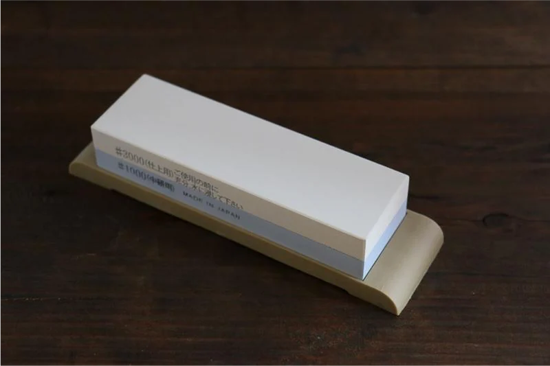 Mini Suehiro Sharpening Stone for Knives 1000/3000 Grit