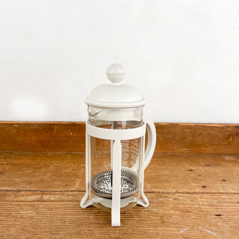 Cafetière à piston colorée