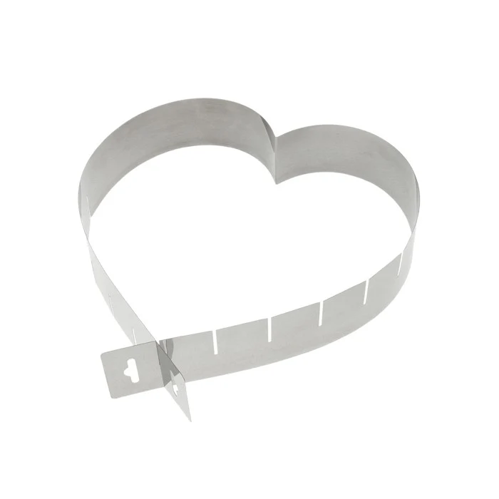 Cadre-coeur à pâtisserie réglable