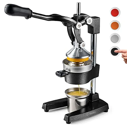 Eurolux Cast Iron Extra-Large Commercial Grade Manual Hand Press Citrus Juicer