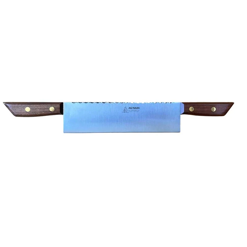 Couteau pour fromage à raclette avec guillochage - Au Nain