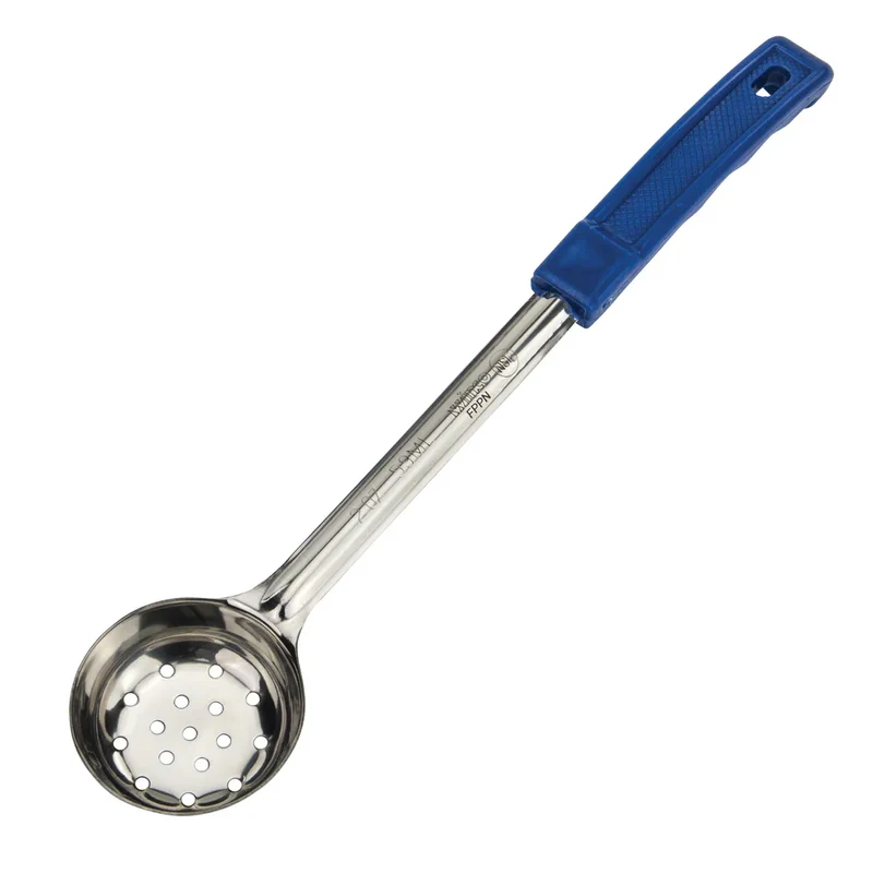 FPPN-2 - Winco Prime One-Piece Stainless Steel Portioners - Perforated, 2 oz